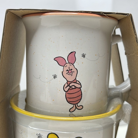New Disney Winnie the pooh & Piget Big Mug Set Double Sided - Picture 12 of 13